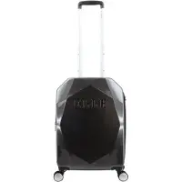 Elle - Diamond | Handbagage Harde Koffer / Trolley / Reiskoffer - 56.5 cm (Small) - Antraciet - Antraciet / Small