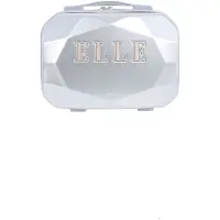 Elle Diamond Beautycase 27L ABS/PC Zilver - Zilver