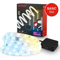 Briloner Pimp your Panel - LED Strip starter kit 2,6m - 8020294 - CCT basis kit - Pimp your Panel - Driver - Afstandsbediening - Zelfklevend - 262,5 x 1 cm