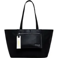 Desigual Shopper 'Priori Cahuil' zwart / zilver