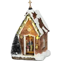 Luville Chapel with Maria b/o l10xb9,5xh17 cm