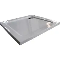 Badstuber Venus douchebak 80x80x5.5cm wit