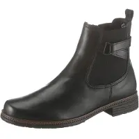 Gabor Boots 'Stiefel Damen 74.670.27 Echtleder in schwarz' zwart
