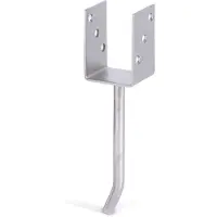 Alberts Beslag U-paalhouders lichte breedte 71 mm