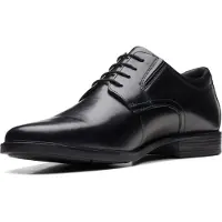 Clarks Veterschoen 'Howard Walk' zwart