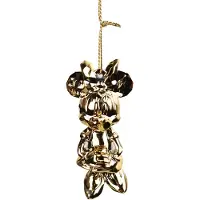 Disney Orn.acryl 3d minnie chrome goud