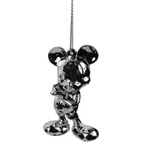 Disney 3D ornament Acryl Mickey D100 chrome Acrylic 5x3.5x7.5 cm kerstornament