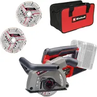 Einhell Professional Accu Muurfrees TP-MA 36/30 Li BL Solo - Power X-Change - 36 V/Li-ion - Ø125 mm - Groefdiepte 5-30 mm - Groefbreedte 8-30 mm - Stofafzuiging - Incl. 2x diamantslijpschijven