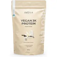 Nutri+ Vegan eiwitpoeder 3k 1000 g Poeder