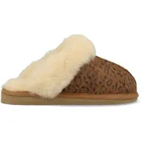 Shepherd Huisschoenen 'Jessica' crème / bruin / donkerbruin