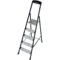 Krause Veiligheidstrapladder Securo, 5 treden