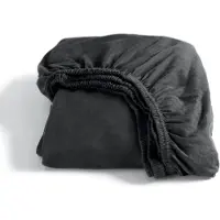 Cinderella Hoeslaken Anthracite (Double Jersey)-80/90 x 210/220 cm