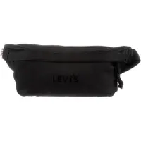 Levi's Heuptas 'Headline Logo Small Banana Sling Bag' rood / zwart