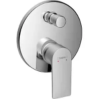 Hansgrohe Badmengkraan Inbouw Rebris E Eengreeps Met Zekerheidscombinatie EN1717 Voor iBox Universal Chroom