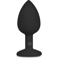 EasyToys Diamond Plug Klein - Zwart