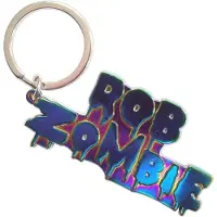 Rock Off Rob Zombie - Multicoloured Logo Sleutelhanger - Multicolours