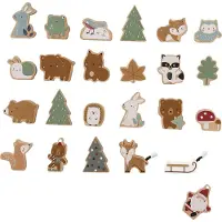 Vertbaudet Adventskalender met FSC houten speelgoed