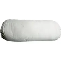 Mrs. Bloom - Linnen rolkussen 'Roll' (60cm x 20cm, Puur wit)