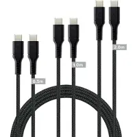 Ginza.se - USB-C to USB-C Cable Set, black