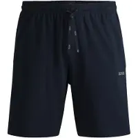 BOSS Broek donkerblauw