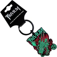 Rock Off Trivium - Deadmen Dragon Head Sleutelhanger - Multicolours