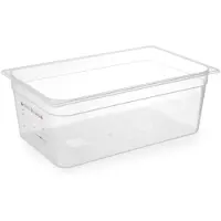 Hendi HACCP-gecertificeerde polypropyleen container GN 1/1 hoogte 65 mm - 880036