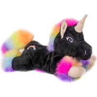 Habibi Magnetron warmte knuffel eenhoorn regenboog 18 cm - Verwijderbare zak - Warmte/koelte knuffeleenhoorn - Kruik knuffels voor kinderen/jongens/meisjes