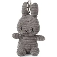 Nijntje Sleutelhanger Corduroy Grey ECO 10 cm