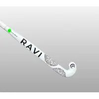 RAVI Hockeystick - Mid bow - 95% Carbon - White Tree 36,5''