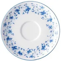 Arzberg Form 1382 Blaublüten Ondertas voor koffie, thee klein 14 cm