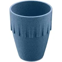 Koziol Cappuccinobeker, 0.3 L, Organic Diep Blauw - | Connect Coffee