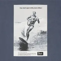 Fender Vintage Ad Surfer Tee XXL - T-Shirt
