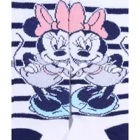 Sarcia.eu Dikke witte babymaillot met marineblauwe strepen met Minnie Mouse DISNEY
