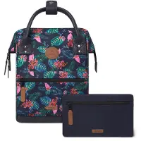 Cabaia vrijetijdsrugzak rugzak met laptopvak Adventurer All Over Backpack 10L Oran veelkleurig
