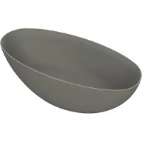 Arcqua Vrijstaand Ligbad Ica 170x80 Mat Beton