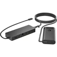 HP Universele USB-C multiport hub met bijpassende voedingseenheid