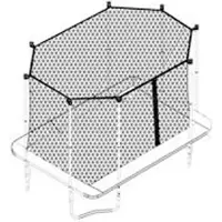 Alert Springmat voor Trampoline Zwart 305 cm