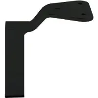 Furniture Legs Europe Stalen meubelpoot zwart vierkant 3 bij 3 cm en hoogte 15 cm