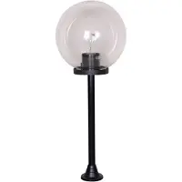 Lyora Tuinlamp Globe Bolano 131cm. staand clear