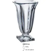 Crystal Bohemia Kristal vaas Magma 33 cm