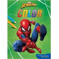 Deltas Marvel spider-man color kleurblok