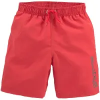 s.Oliver Zwemshorts donkergrijs / rood