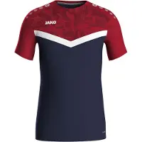 Jako Functioneel shirt navy / rood / karmijnrood