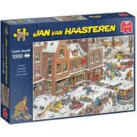 Plenty Gifts Puzzel xmas jan van haasteren street life 1000 st. Spellen