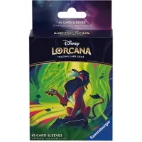 Disney Lorcana kaart sleeves Scar - trading cards bescherming 65 stuks.