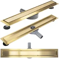 REA Lineaire Afvoer Neox Pro Brush Gold 80