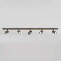 Astro Ascoli Five Spotlight Bar Bronze