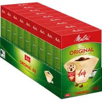 Melitta 9x Filters 1x4 Bruin 80 stuks