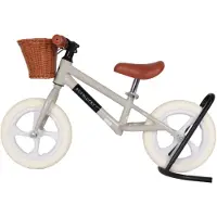 Born Lucky houten loopfiets - groen unisex