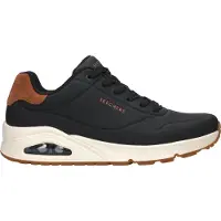 SKECHERS Sneakers laag 'Uno - Suited On Air' zwart